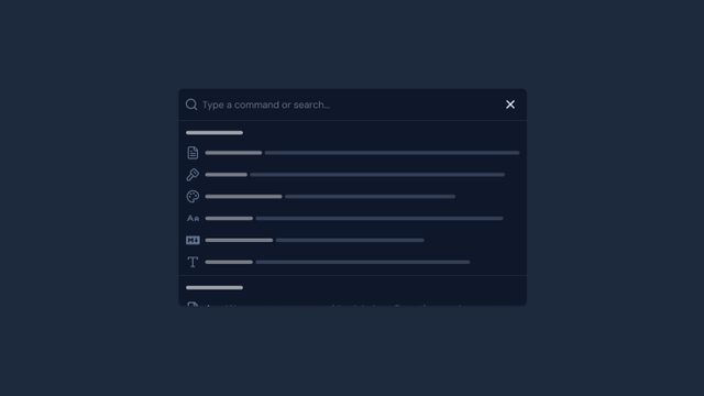 ContentSearch preview